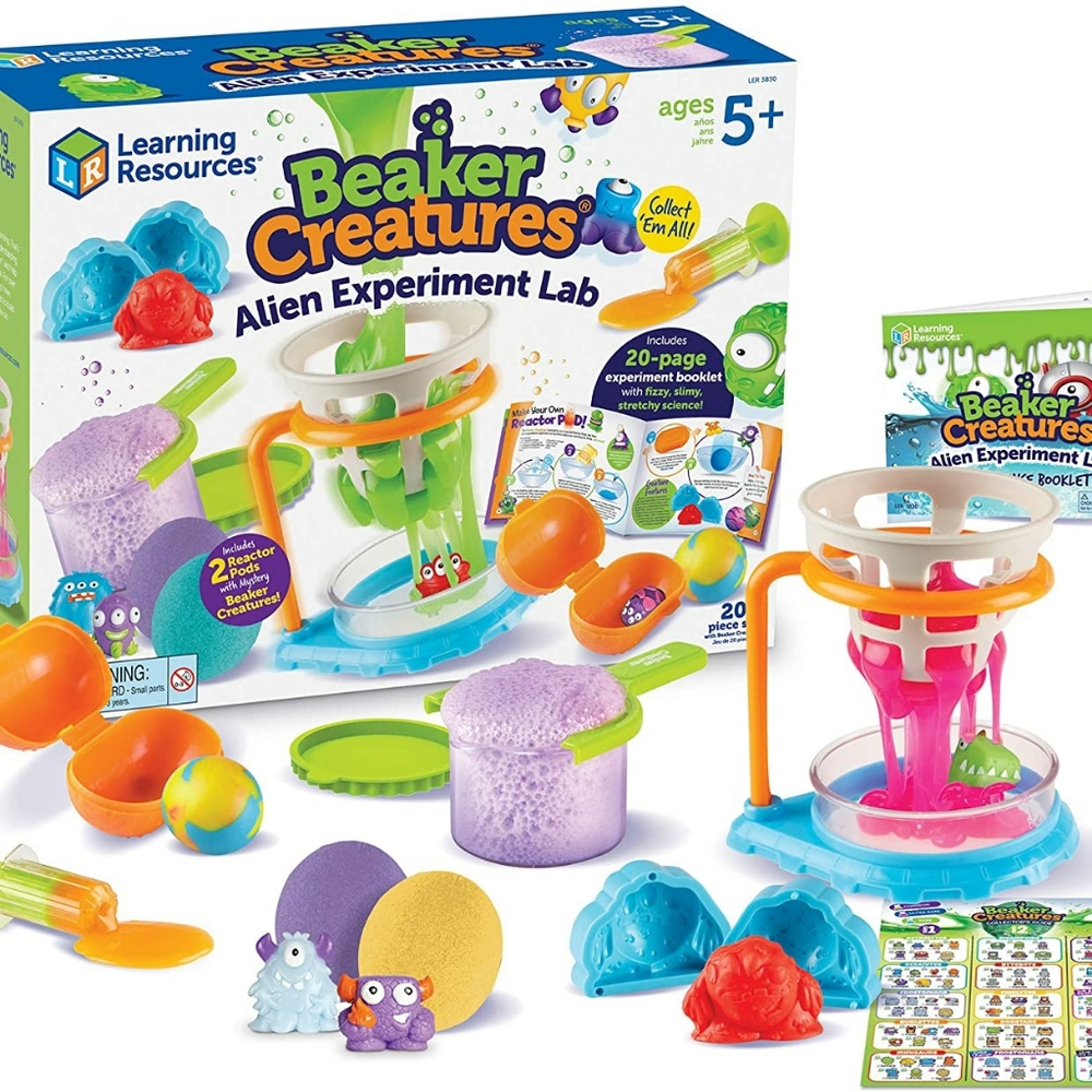 BEAKER CREATURES ALIEN EXPERIMENT